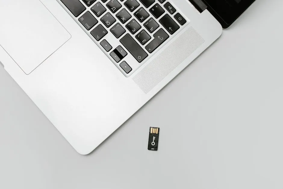 A closed laptop on a desk, representing a practice device that could be lost or stolen
